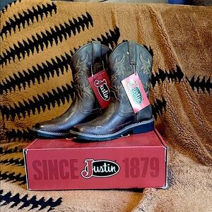 Justin Boots Kids Brown Western Boots